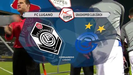 Lugano 1:0 Grasshoppers (Swiss Super League 17 February  2018 )