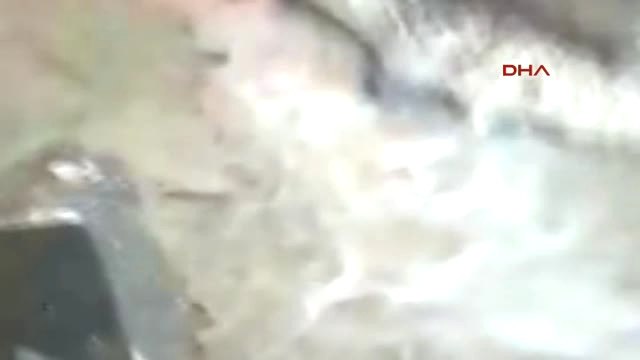 Mardin Derik'te Aşırı Yağış Sele Dönüştü