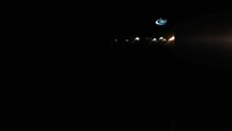 Telabyad'da PYD/YPG terör örgütünün gece boyu açtığı taciz ateşi kamerada