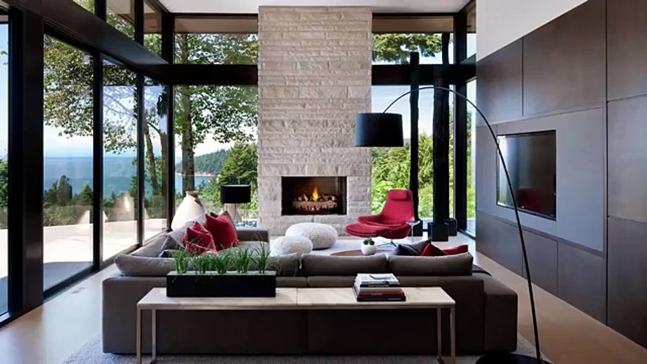 45 Fireplace Design Ideas - Modern fireplaces in the living room - 2020 Dream Home