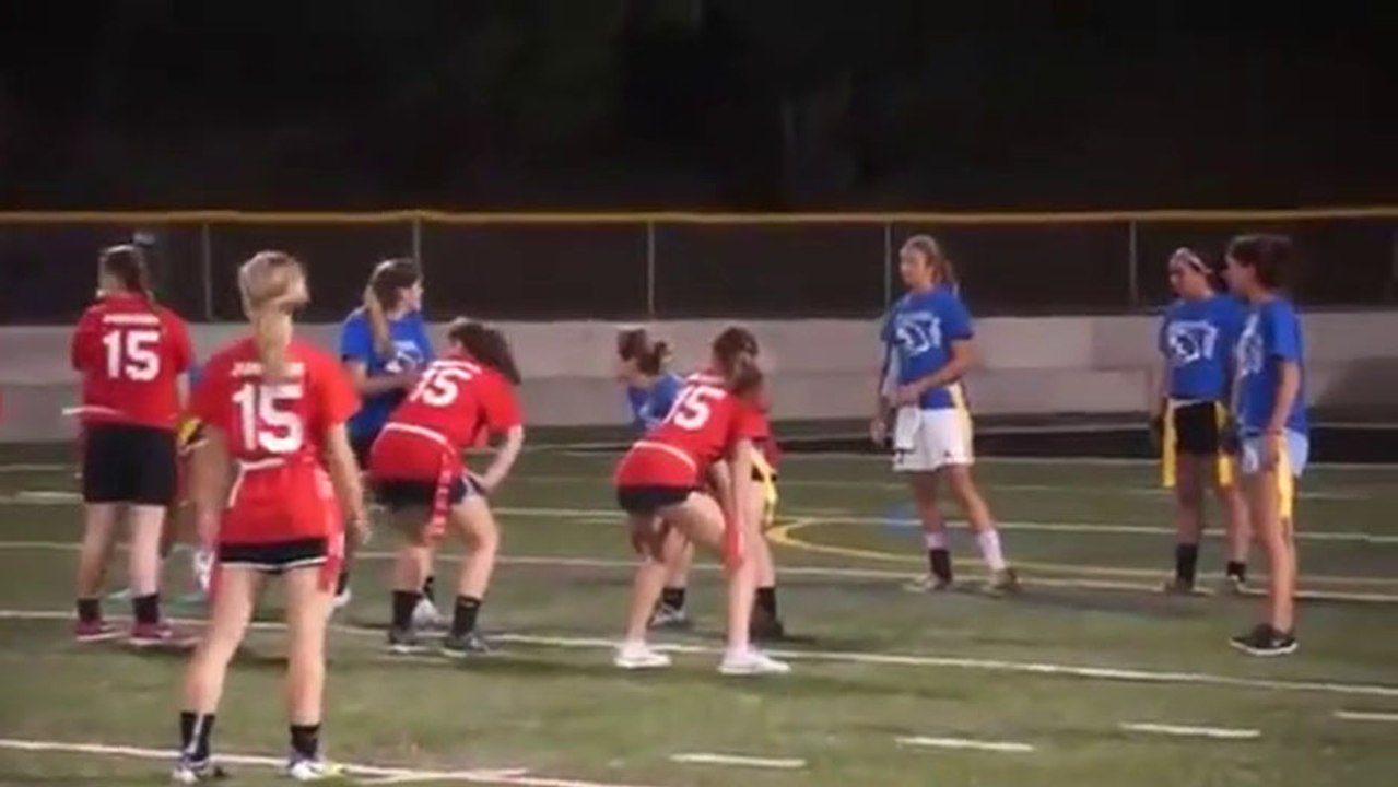 La technique rusée d’une équipe féminine pour aller marquer un touchdown