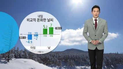 [날씨] 내일 비교적 온화...큰 일교차 조심 / YTN