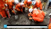 أكثر من 90 شخصا فقدوا إثر انهيار أرضي ضخم في الصين