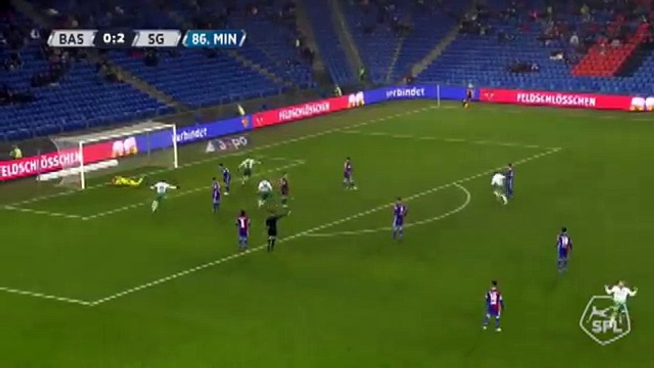 Basel 0:2 Sankt Gallen (Swiss Super League 17 February 2018 )