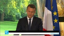 ماكرون: رحيل الأسد عن السلطة لم يعد أولوية بالنسبة لفرنسا