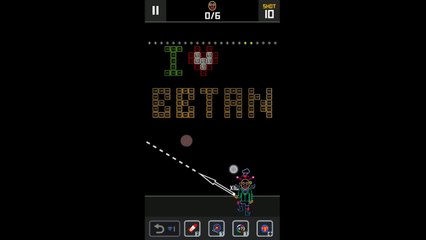 BBTAN2 - Hidden stage 21 solution
