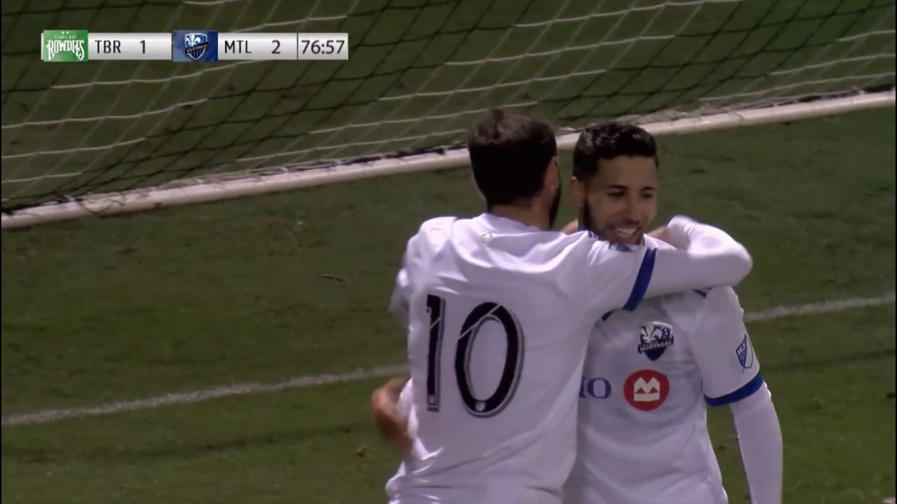 Taïder : But et passe avec l'Impact en match amical