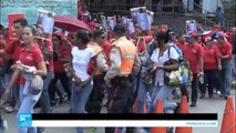 مظاهرات معارضة وأخرى موالية للرئيس الفنزويلي في شوارع كاراكاس