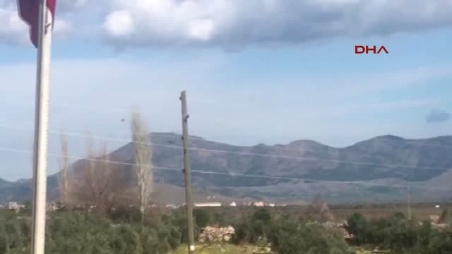 Hatay-Hassa Sınırda Helikopter Hareketliliği