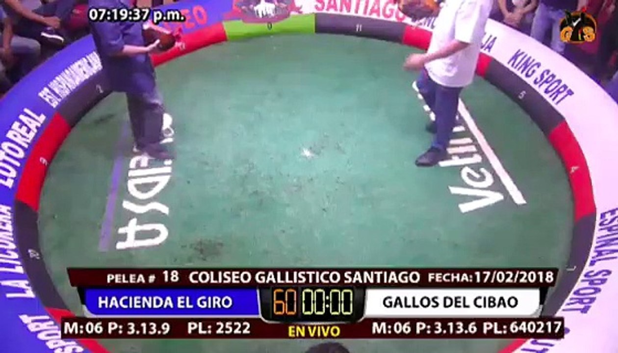 GALLOS DEL CIBAO VS HACIENDA EL GIRO