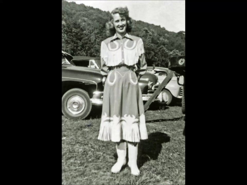 BONNIE LOU Blue Tennessee Rain  KING 1954