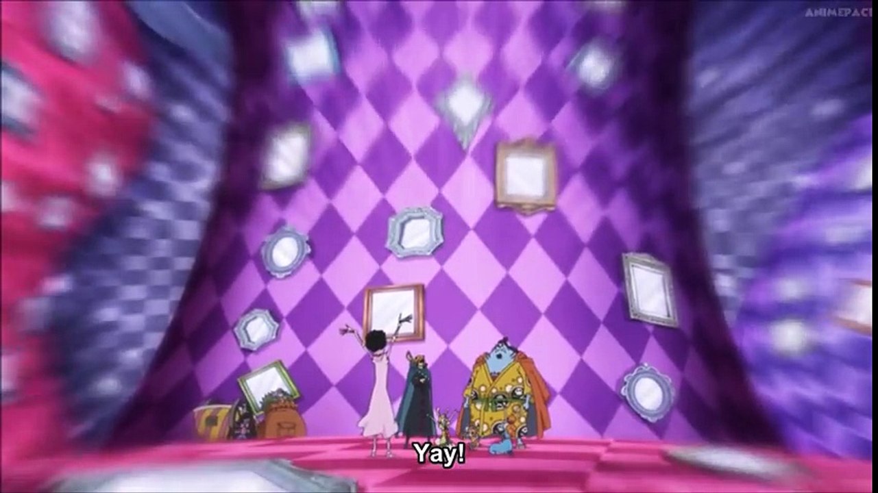 One Piece Episode 826  – Nami Angry At Sanji For Fight Against Luffy