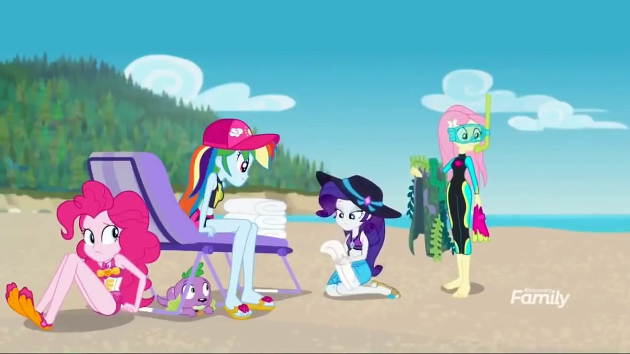 EQUESTRIA GIRLS FORGOTTEN FRIENDSHIP MANE 7 GO TO THE BEACH PART 2