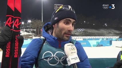 JO 2018 : Biathlon - Mass start hommes / Martin Fourcade : "Je me suis vu second"