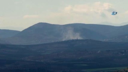 Obüsler Darmık Dağı Yakınlarındaki Terör Mevzilerini Bombaladı