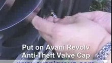 Patented Anti Theft Tire Pressure Cap