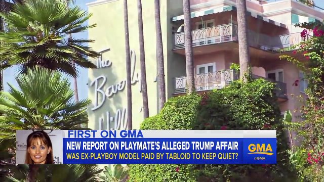 Ex-Playboy model reportedly paid to keep quiet about alleged affair with Trump