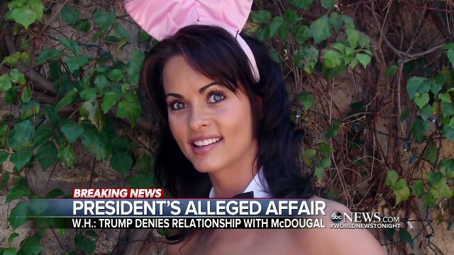 Trump faces allegations of a 9-month affair with a Playboy Playmate