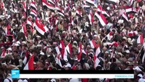 مظاهرات حاشدة في صنعاء تضامنا مع الحوثيين