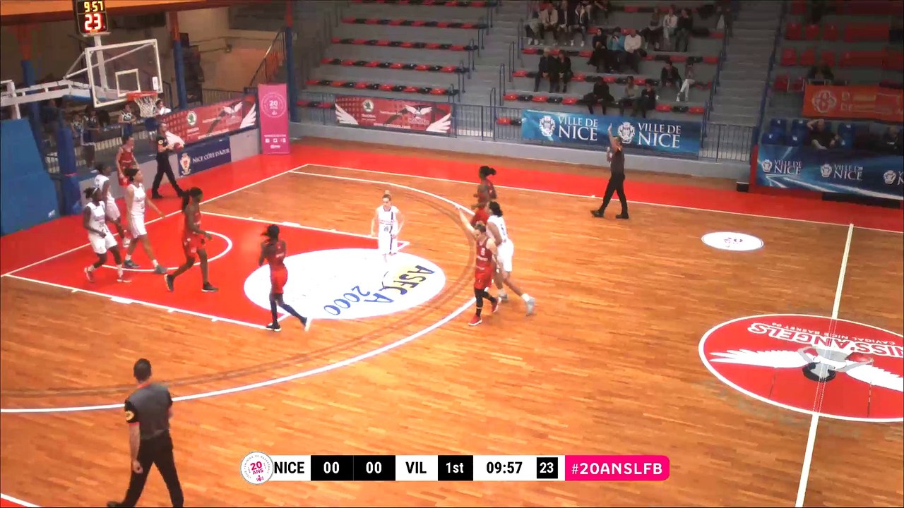 LFB 17/18 - J15 : Nice - Villeneuve d'Ascq