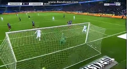 Emanuel Adebayor Goal HD Trabzonspor 0-1 Basaksehir 18.02.2018