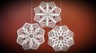 Paper snowflakes/Paper decorations/Wall decor(design two)