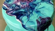 Mirror Glaze Cakes by Ksenia Penkina