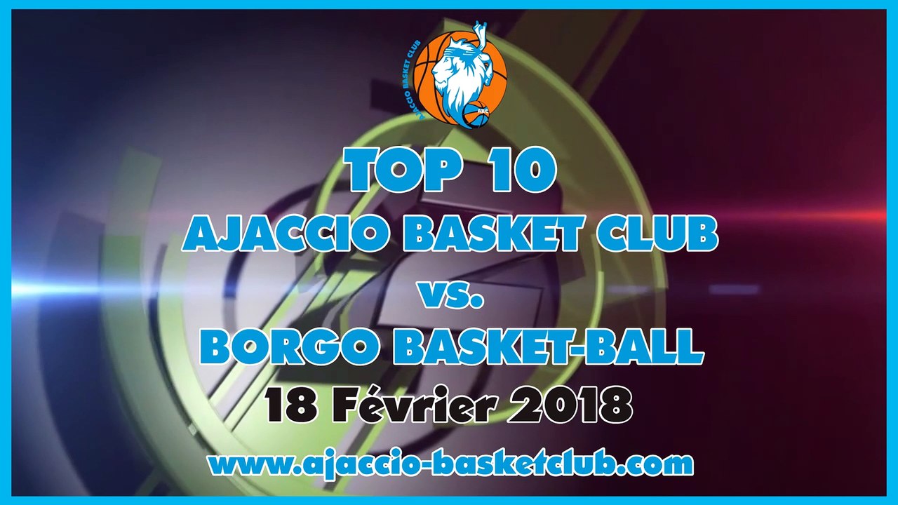 AJACCIO BASKET CLUBTOP 10 ABC vs BORGO coupe de Corse