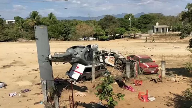 Realizados funerais de vítimas de queda de helicóptero no México