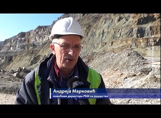 Ubrzanim odvodnjavanjem do novih etaža na “Andezitskom prstu”, 18. februar 2018. (RTV Bor)