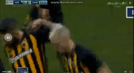 Το γκολ του Βράνιες - ΑΕΚ 1-0 Ξάνθη 18.02.2018 (HD)