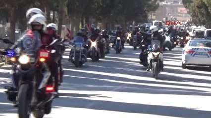 Denizli Motosiklet Tutkunlarından Afrin'deki Mehmetçikler'e Destek