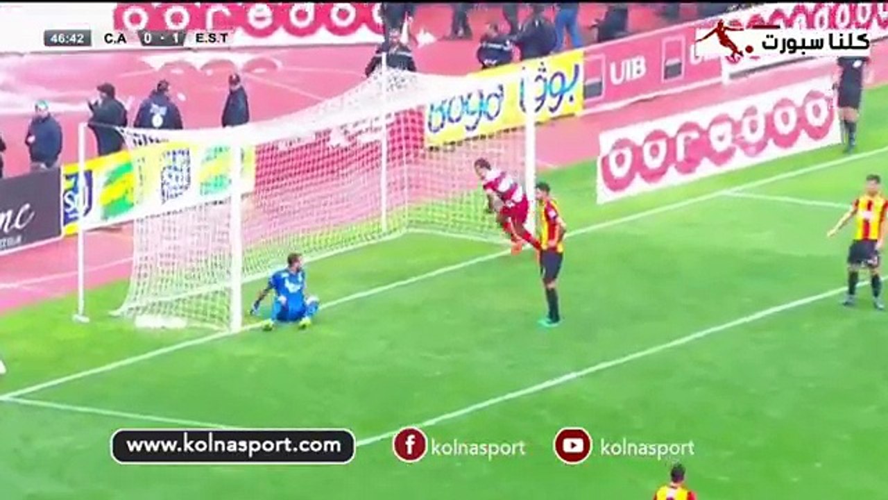 النادي الافريقي 2 - 1 الترجي الرياضي #اهداف المباراة