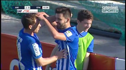 2-0 Michal Duris AMAZING Goal - Anorthosis 2 - 0 Ermis 18.02.2018