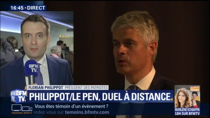 Pour Philippot, Wauquiez "n'est que dans les coups, pas dans la sincérité des convictions"