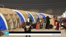 نقل سكان حي الزهراء شرقي الموصل إلى أماكن آمنة