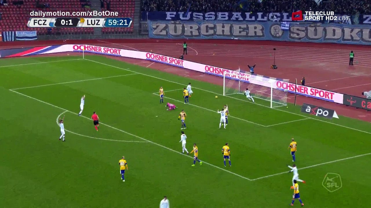 Raphael Dwamena Goal HD - FC Zurich 1 - 1 Luzern - 18.02.2018 (Full Replay)