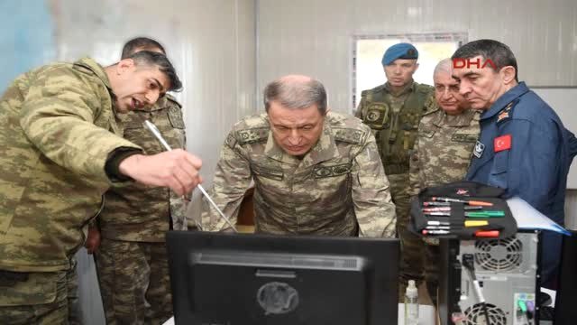 Kilis - Genelkurmay Başkanı Hulusi Akar Hatay ve Kilis'te