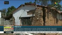 200 casas dañadas y 2 heridos tras sismo de 7.2 al sur de México