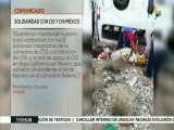 Movimientos sociales expresan solidaridad tras accidente en México