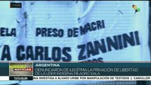 Argentina: realizan festival cultural contra detenciones arbitrarias