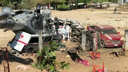 Dust cloud "disorientated" Mexican helicopter crash pilot
