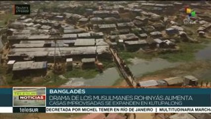 Aumenta el éxodo de los musulmanes rohingyas a Bangladesh