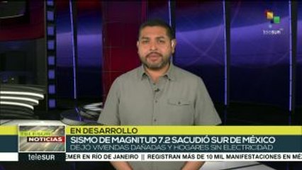 México: después del sismo, helicóptero cae y mata a 13 personas