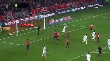 Bertrand Traore Goal HD - Lille	0-2	Lyon 18.02.2018