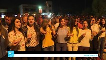 مسيحيو أربيل يحتفلون بتقدم القوات العراقية نحو الموصل بالرقص والأهازيج