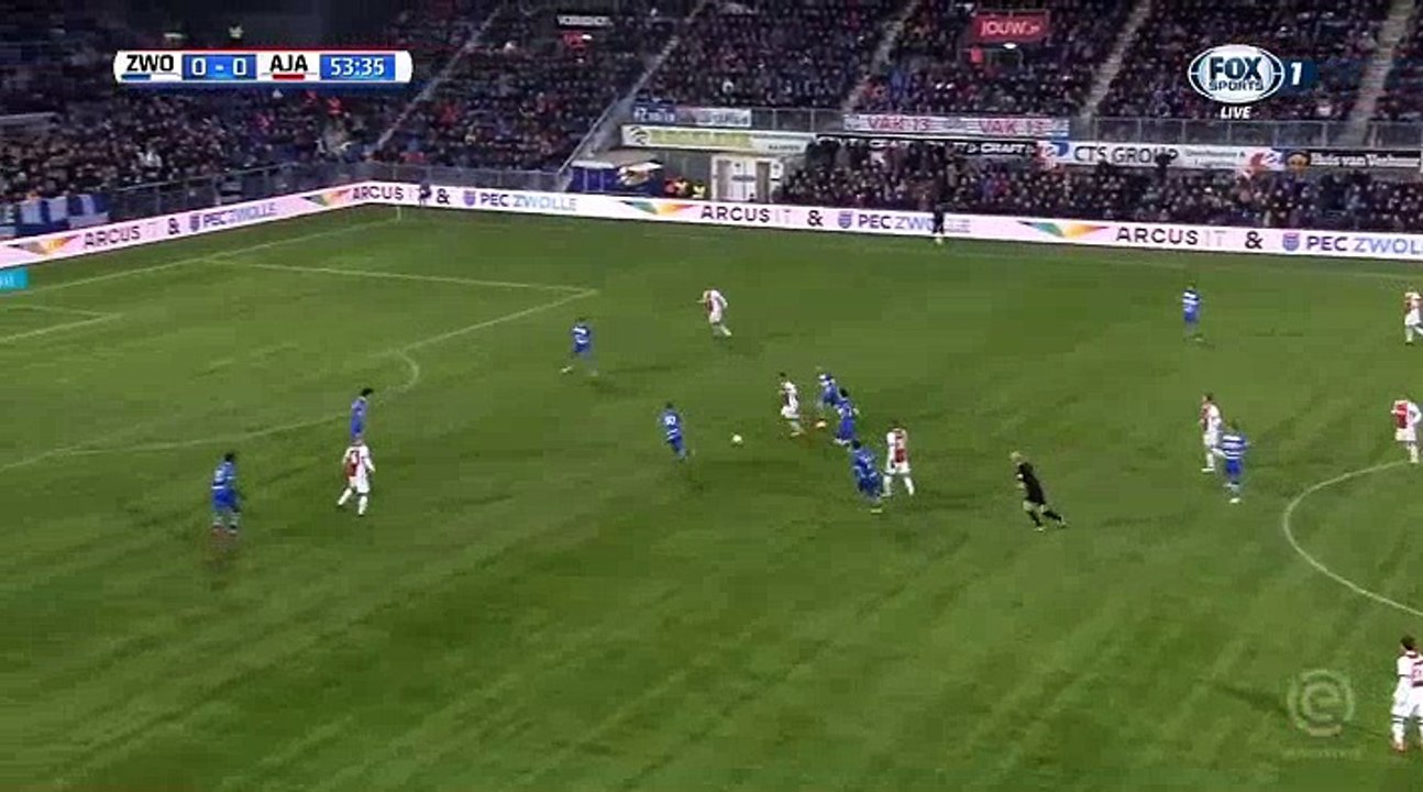 Klaas-Jan Huntelaar Goal HD -Zwolle	0-1	Ajax 18.02.2018