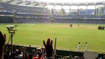 fans chanting MSD, at wankhede, Mass Entry, Craze of Dhoni