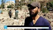 غارات جوية عنيفة تستهدف أكبر مستشفى بمدينة حلب