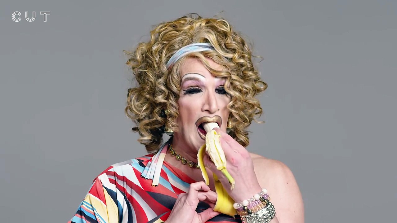 100 People Seductively Eat a Banana _ Keep it 100 _ Cut